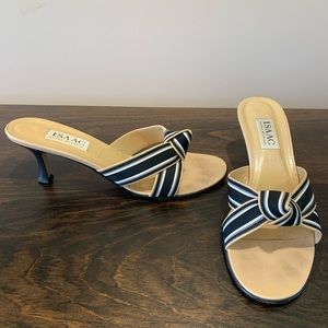 Isaac Mizrahi open toe shoes